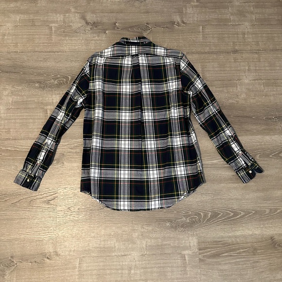 Ralph Lauren Men's Large Oxford Cotton Plaid Button Down Long Sleeve Shirt - Picture 7 of 15